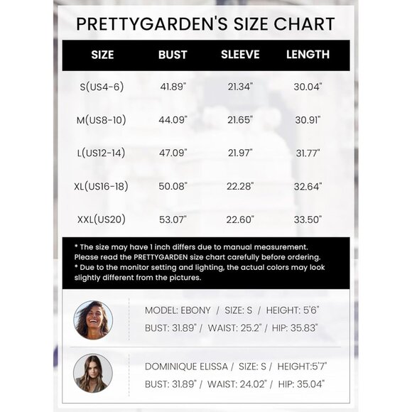 Women’s Black Faux Fur Coat Long Sleeve Lapel Button Down Fleece Sherpa Jacket - Picture 6 of 8